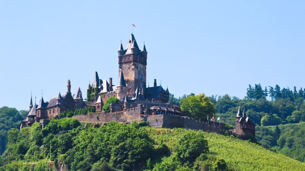 Panorámica Castillo Cochen, Alemania