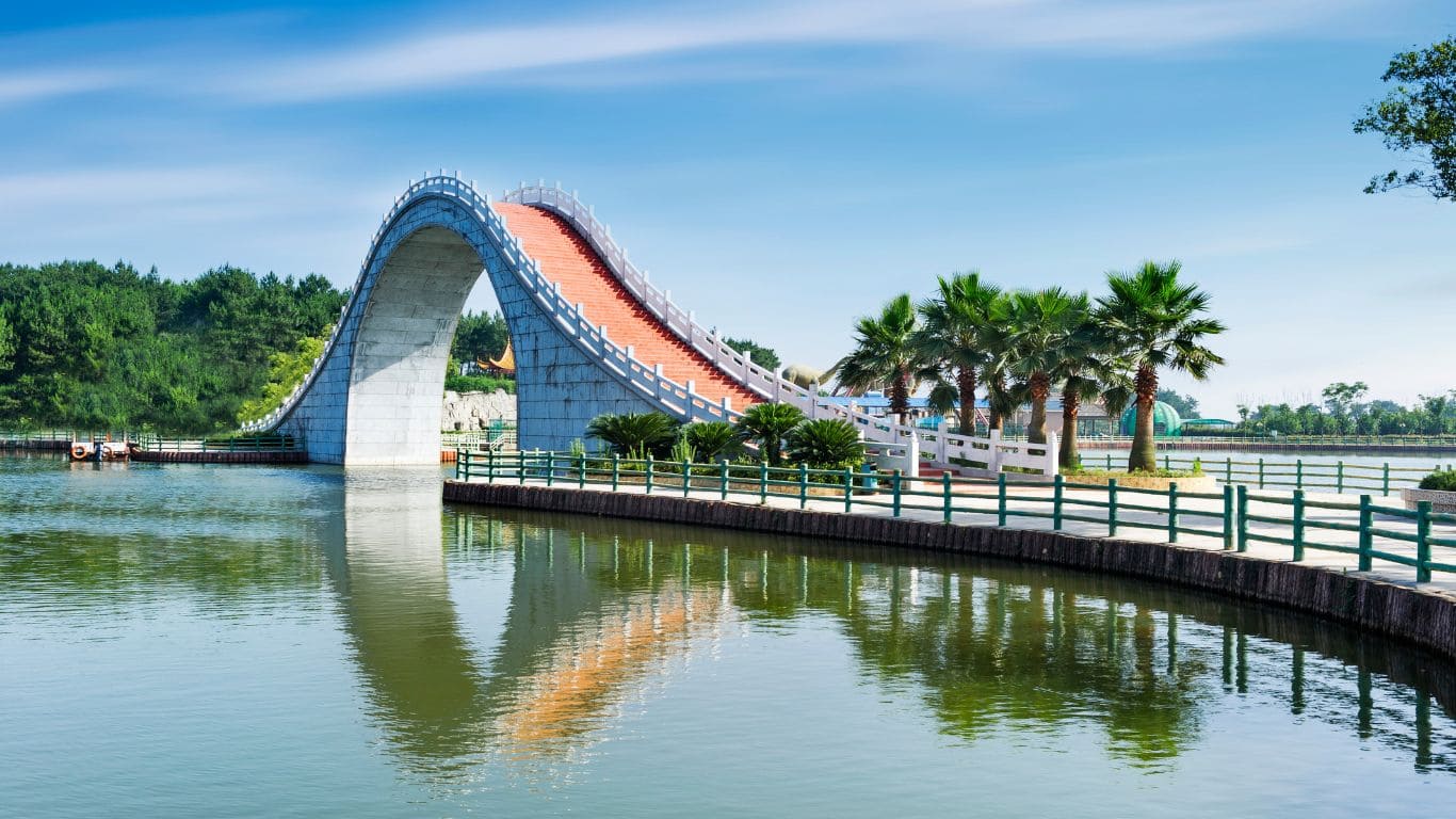 Puente de los Jardines de Suzhou.