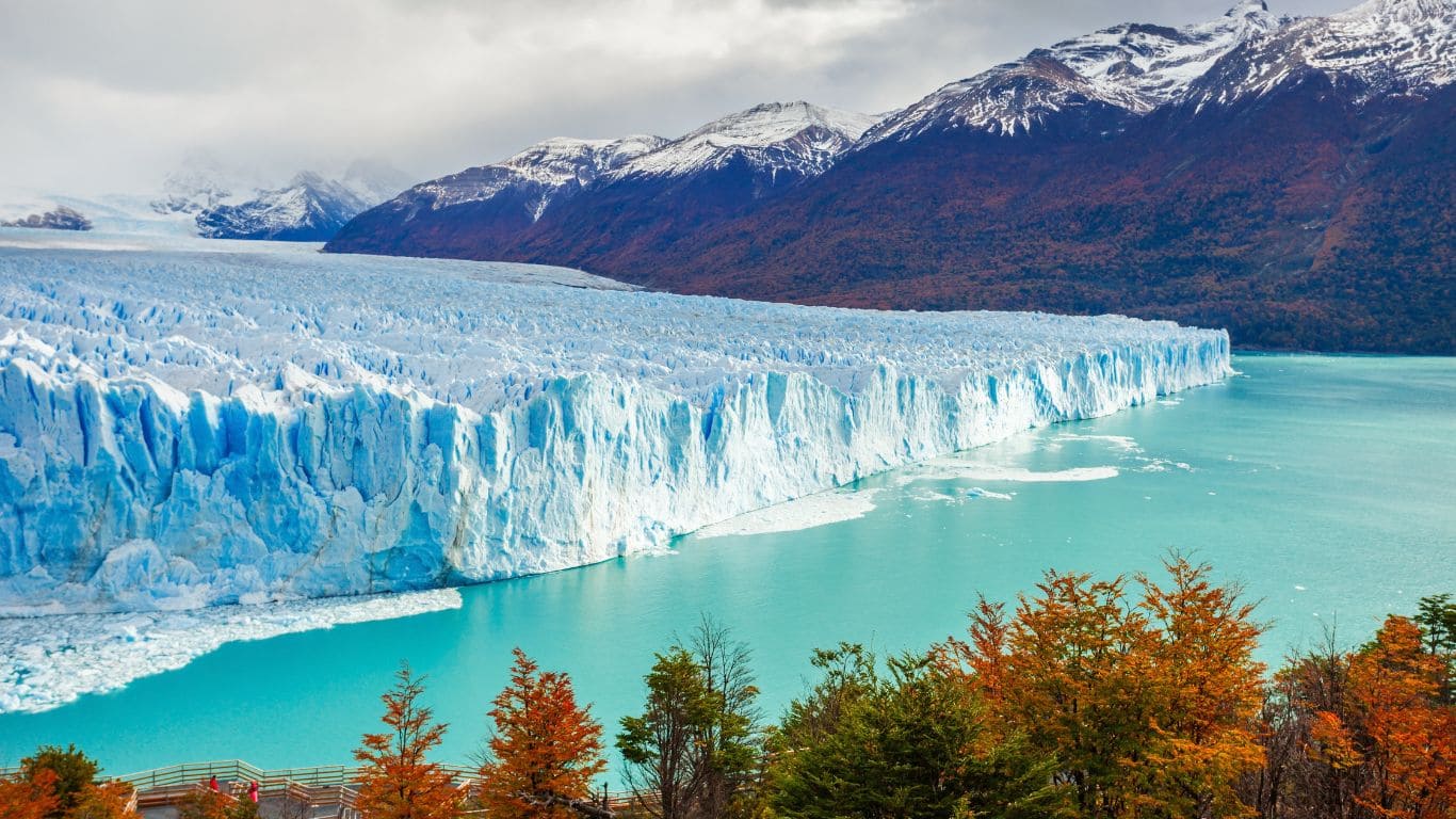 Panorámica del glaciar Perito Moreno