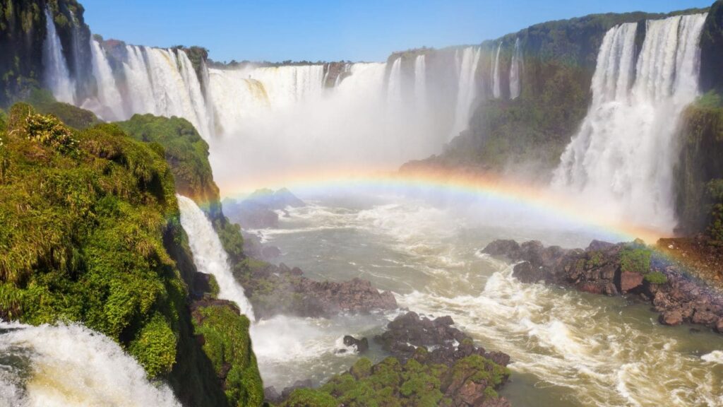 Panorámica de las cataratas del Iguazú