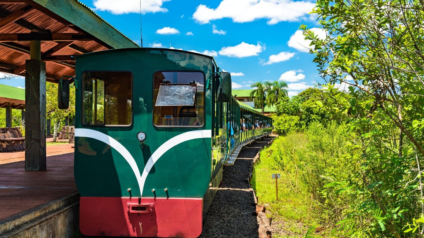 Tren verde de las cataratas de Iguazú