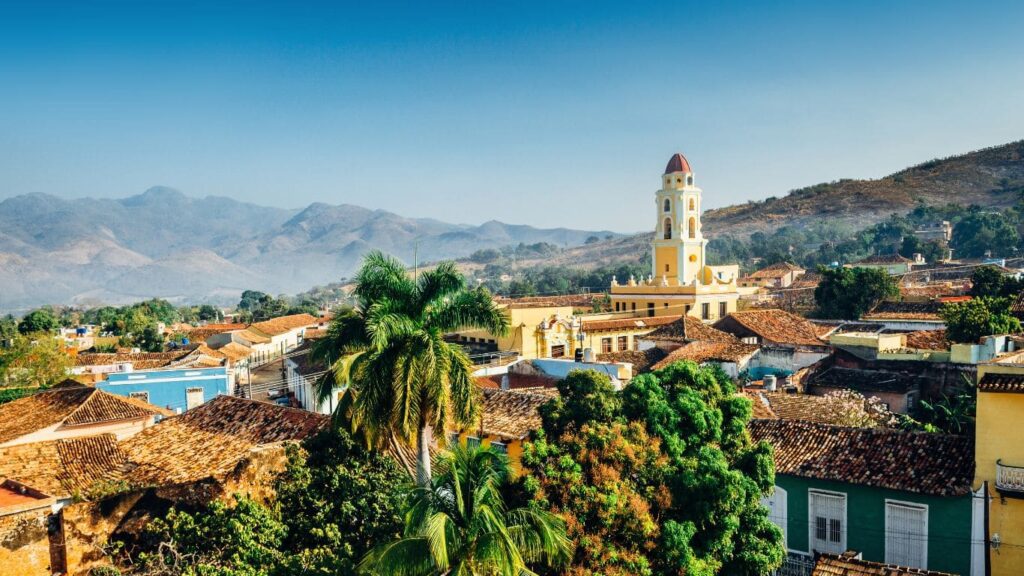 Vistas de la ciudad de Trinidad, Cuba