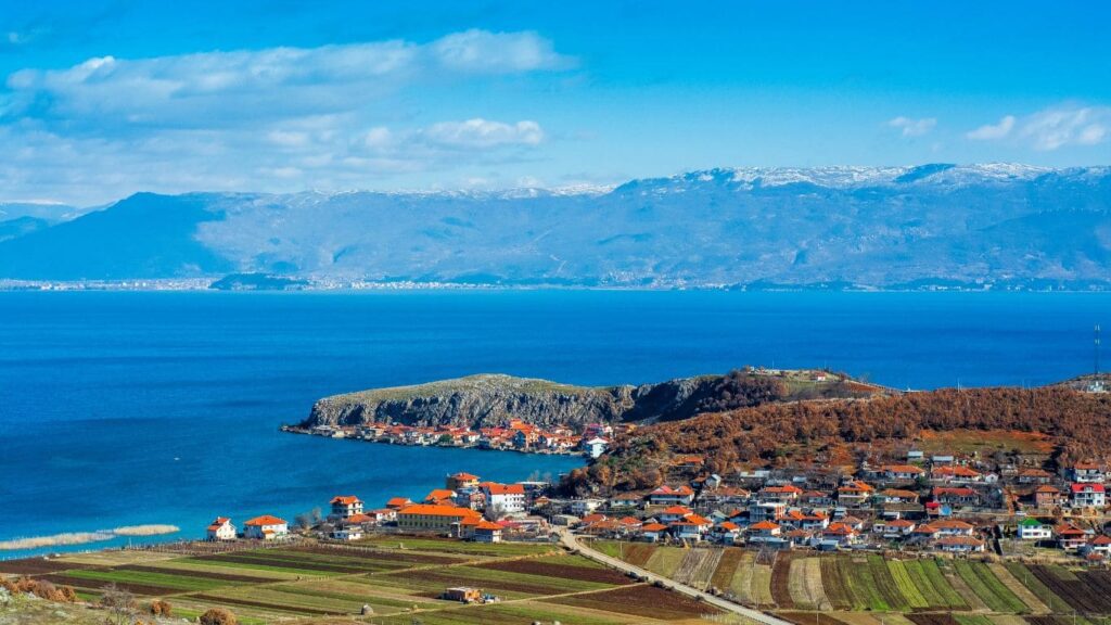 Panorámica Lago Ohrid