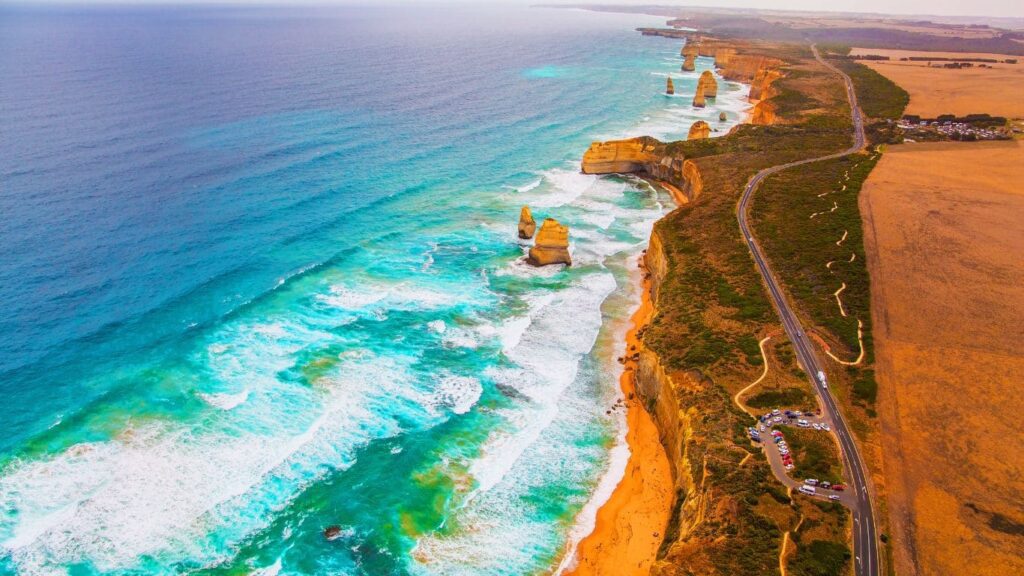 Great Ocean Road panorámica