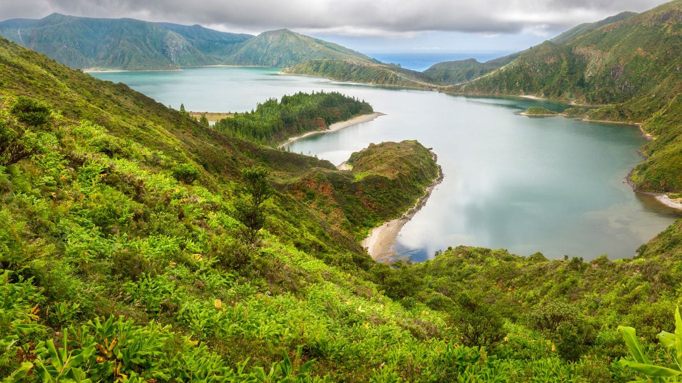 Vistas del Lago Fogo