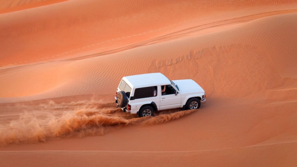 Safari por el desierto en Dubái