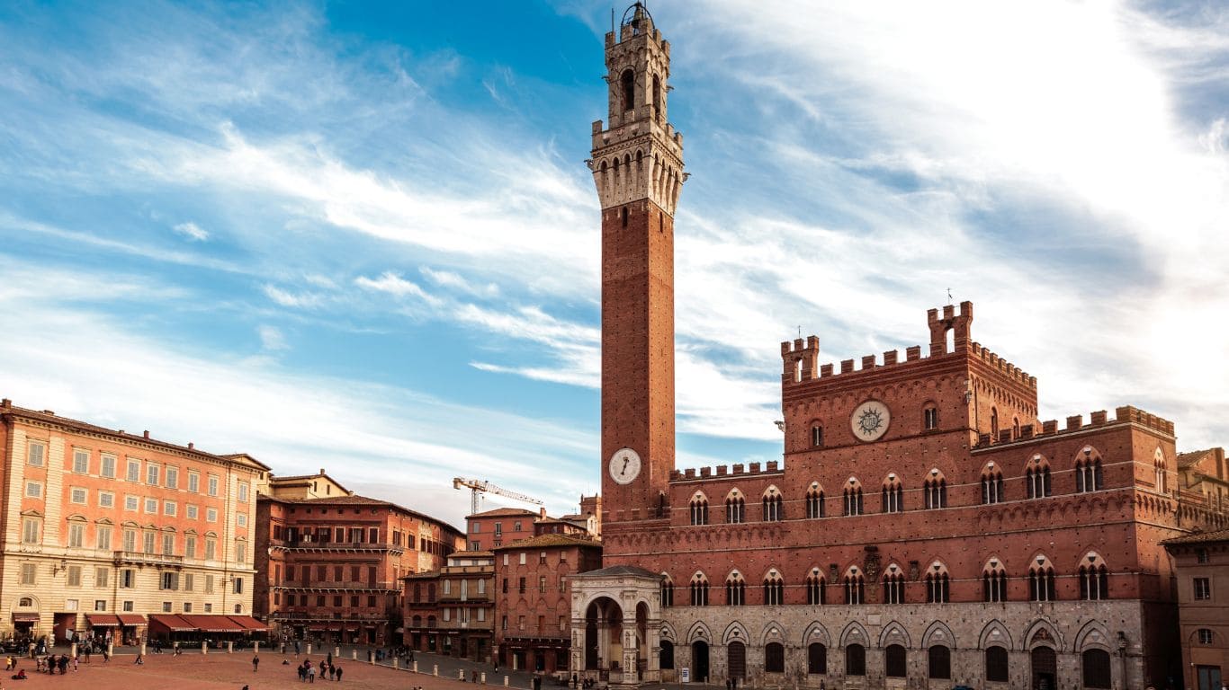 Plaza del ayuntamiento Siena