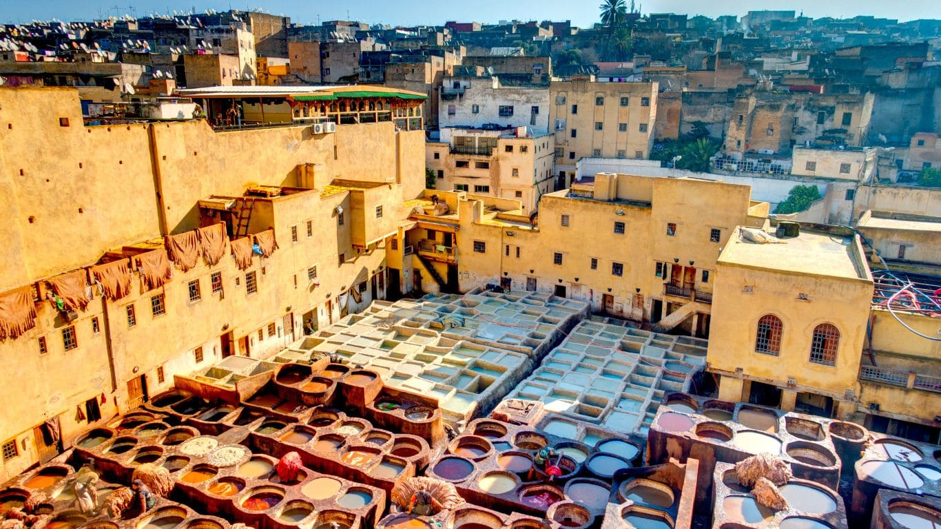 Vista de Fez y su zoco