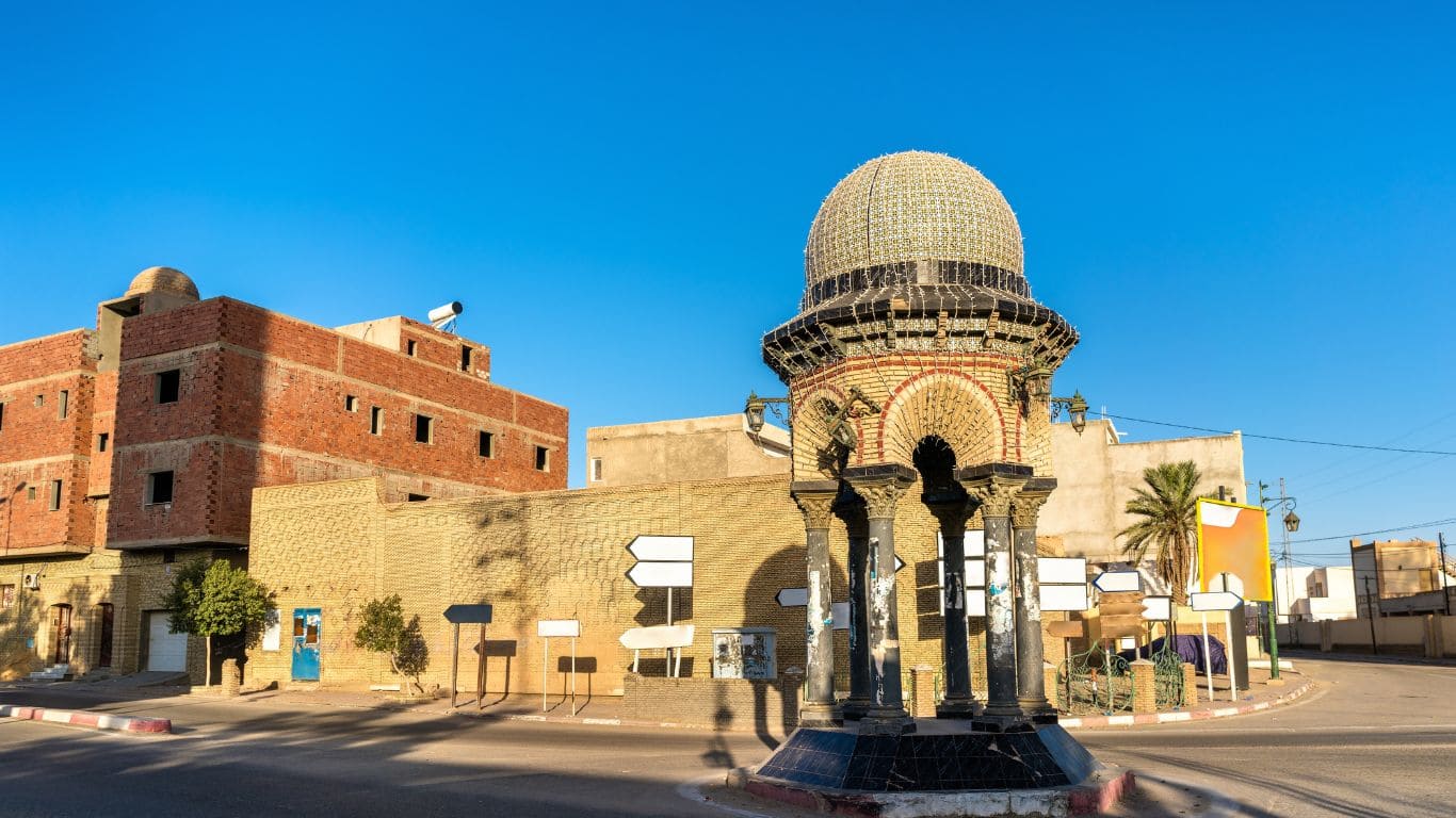 Centro de la medina de Tozeur- Túnez