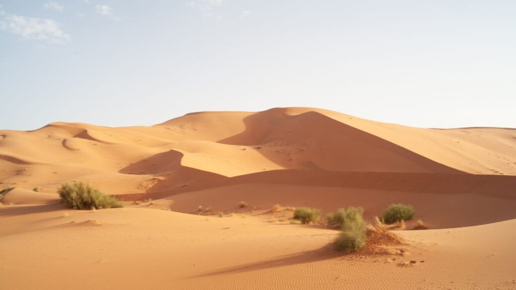 Dunas del desierto del Sahara, Merzouga
