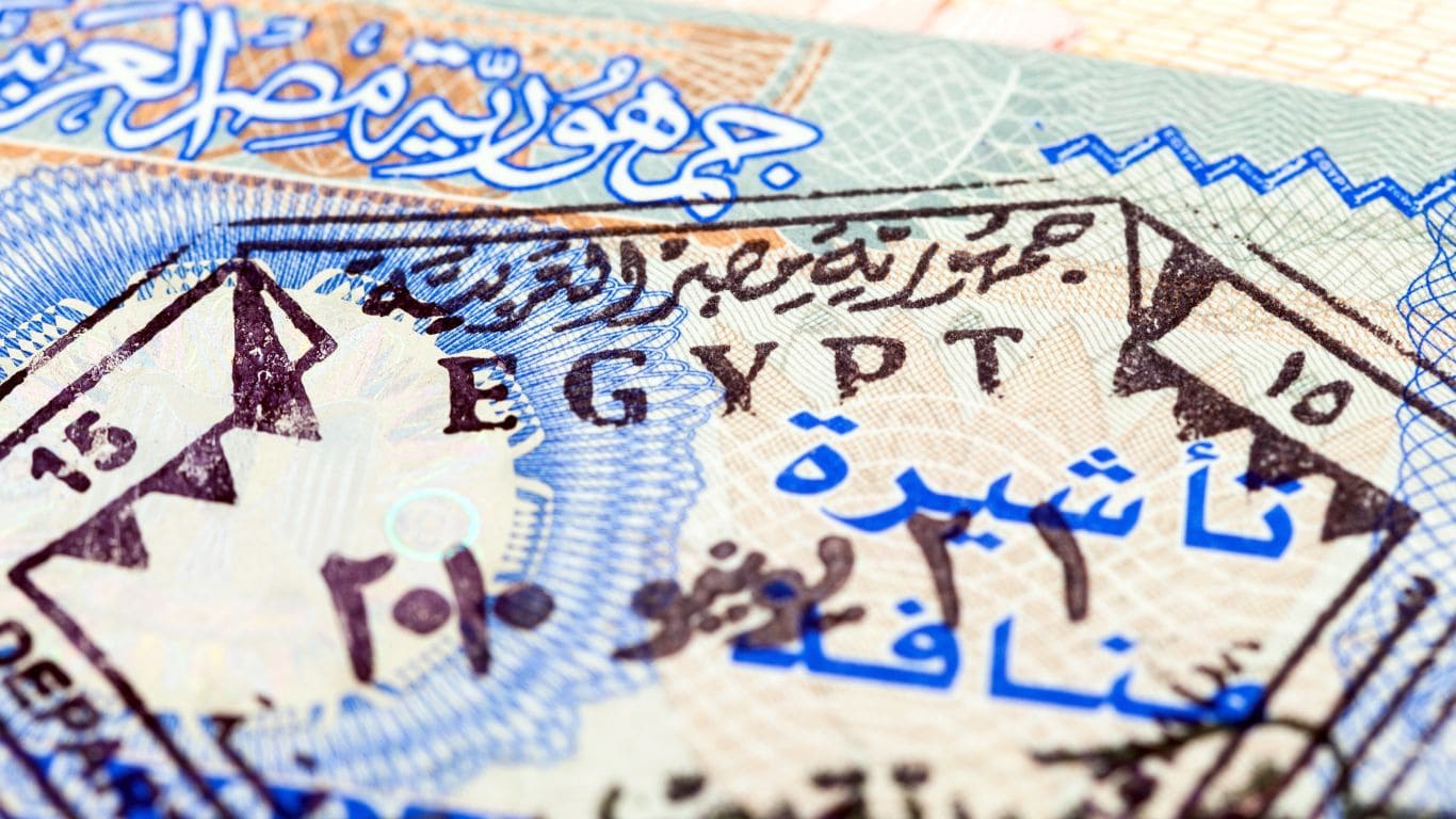 sello pasaporte egipto