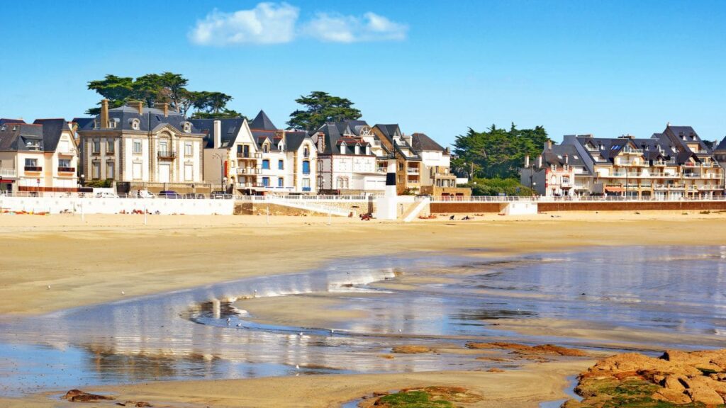 Golfo de Morbihan en la Bretaña francesa