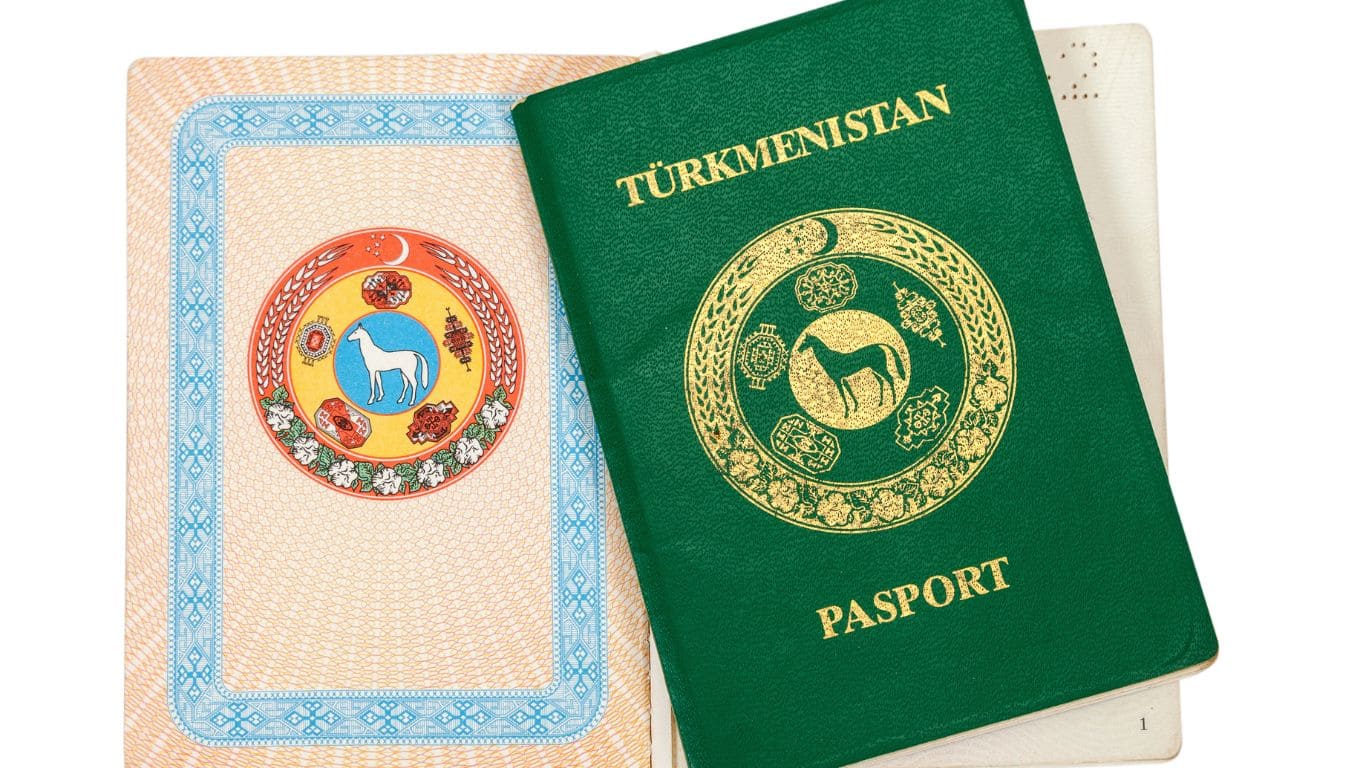 pasaporte turkmenistán